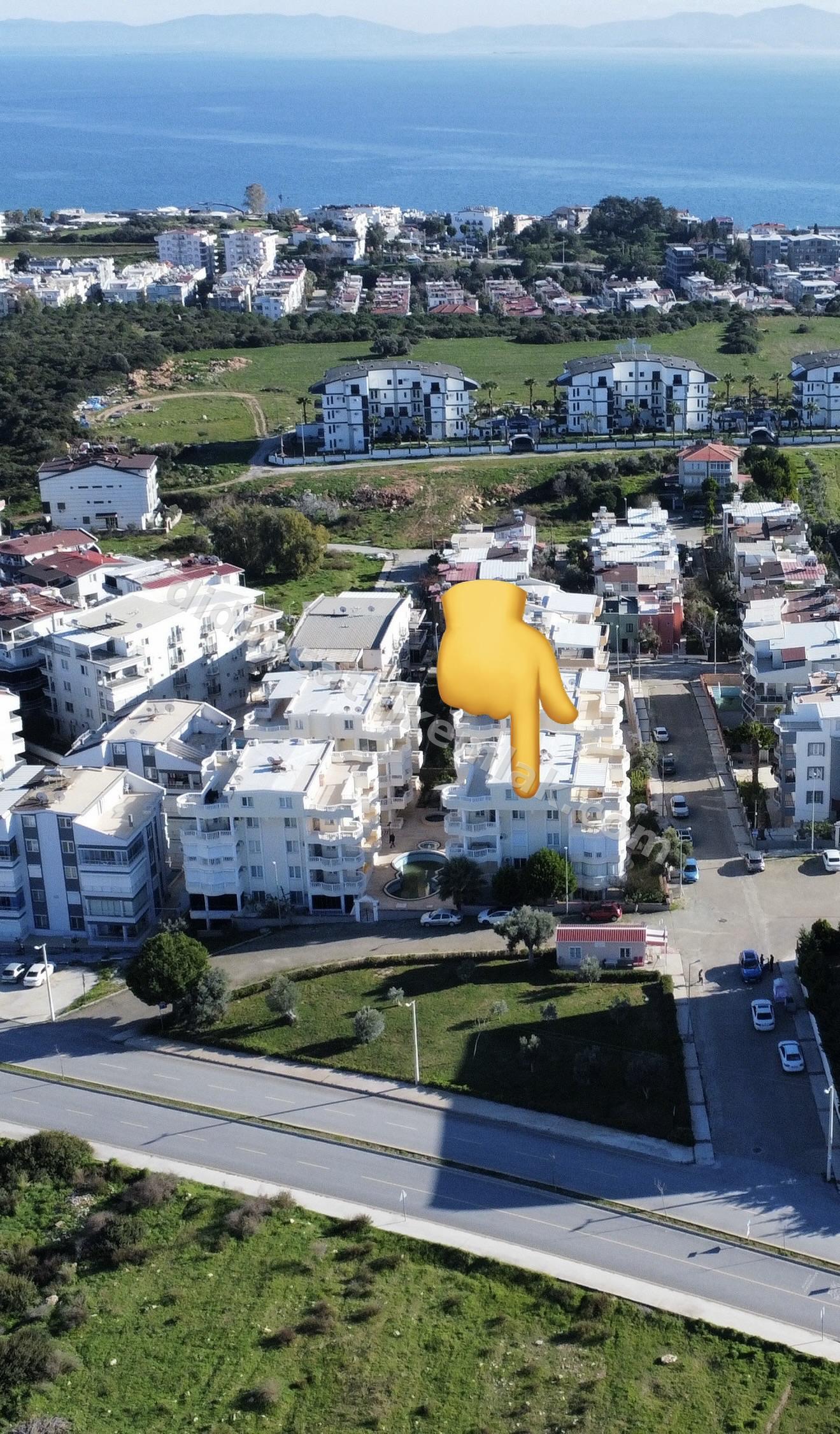 Aydın Didim Altınkum Mah. Havuzlu Sitede 3+1 Eşyalı Daire