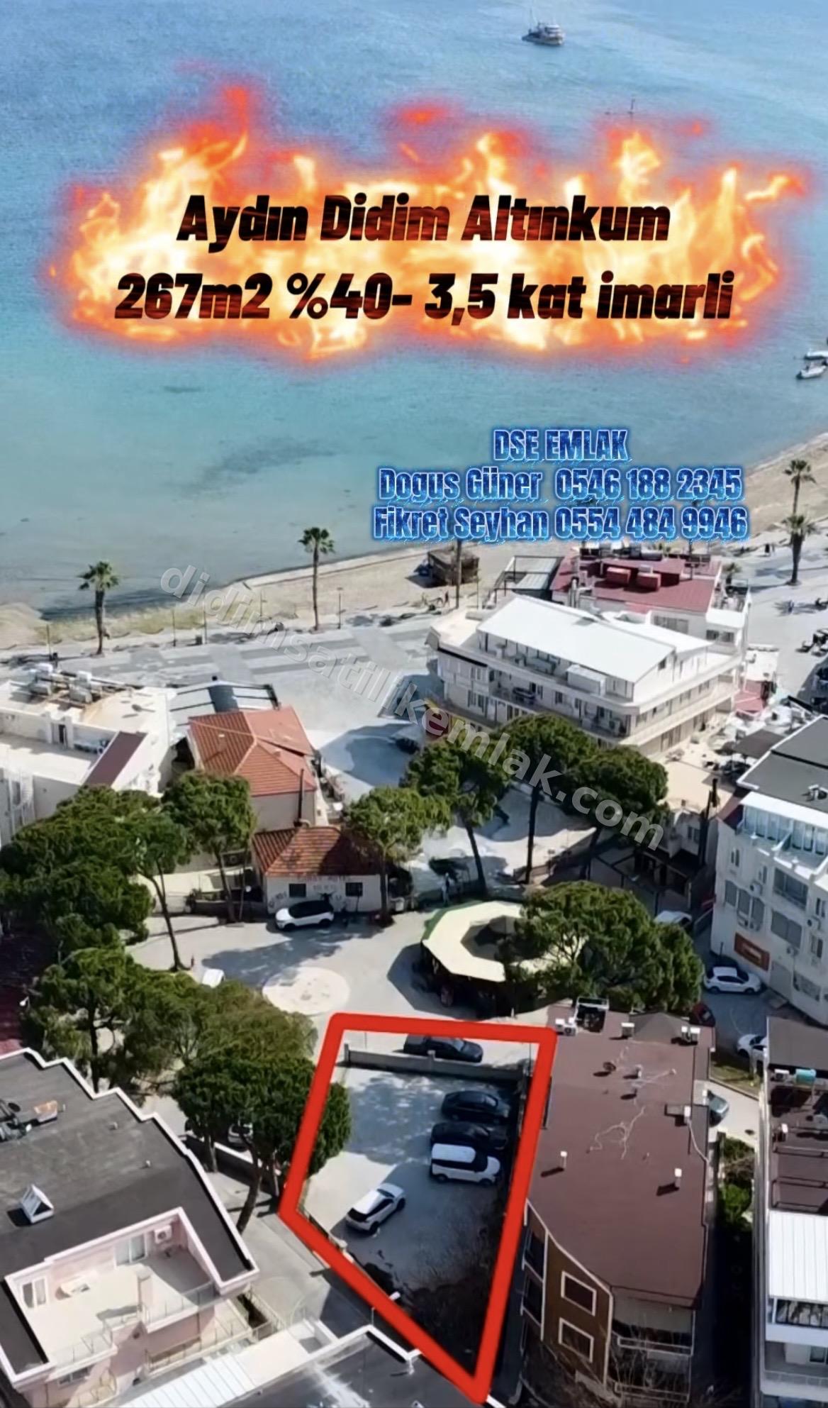 Aydın Didim Altınkum 267 m2 firsat arsa